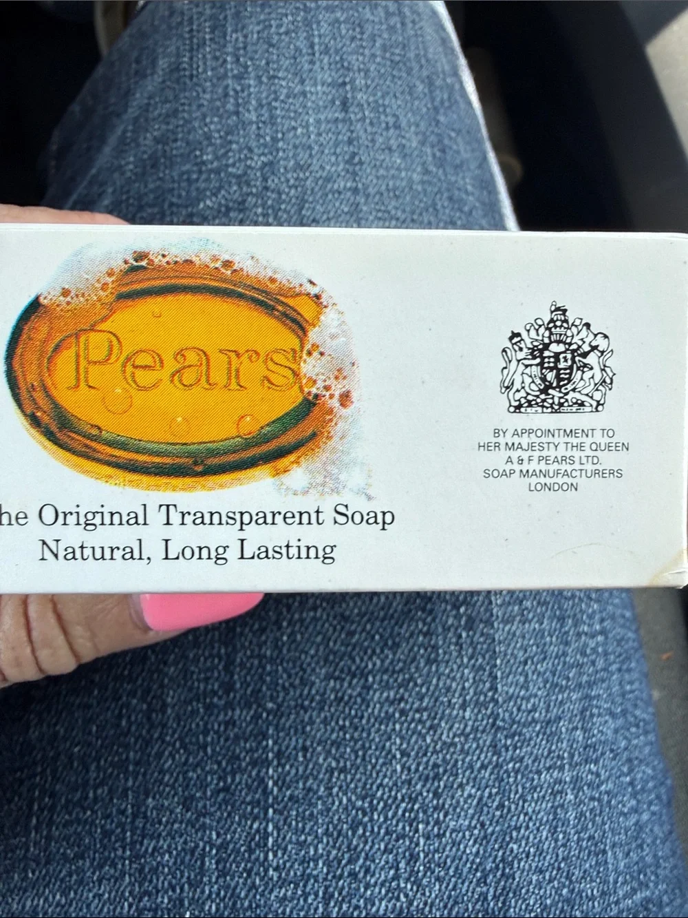 OLD FORMULA Pears Soap With ROSIN